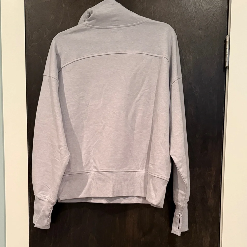 Old navy dynamic fleece Gray Half-Zip Pullover - Picture 4 of 5